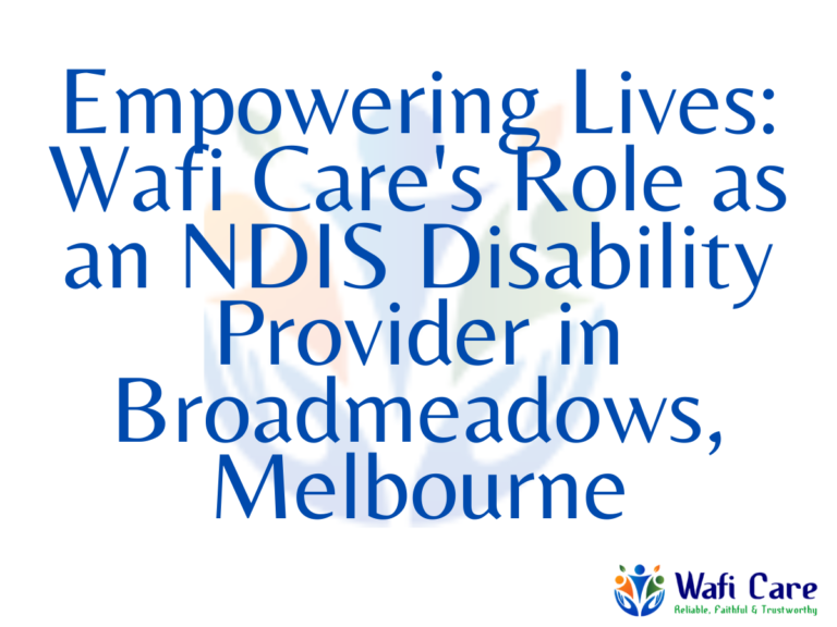 NDIS Disability Provider in Broadmeadows