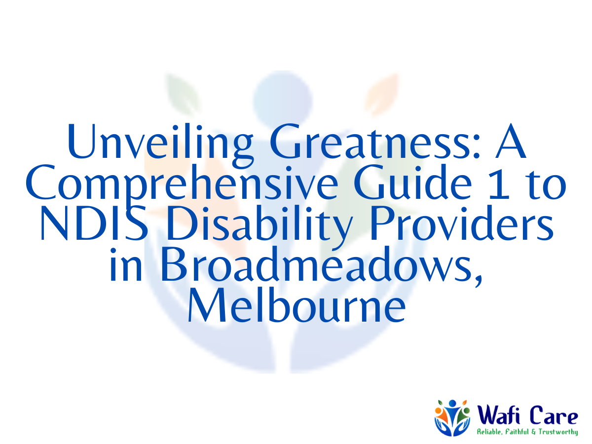 NDIS Disability Providers